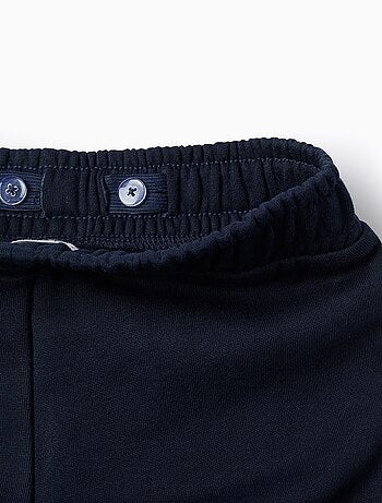 Pantalon Jogpant en Coton avec Poches Cargo
