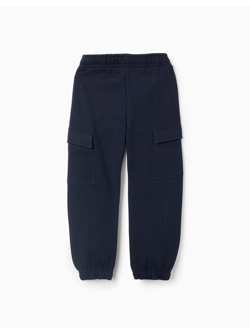Happy Cherry Pantalon En Jean Enfant Garçon Fille - Coton Poches Taille Élastique