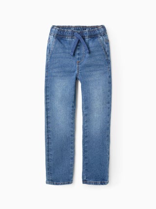Pantalon Jogpant en Jean Slim Fit