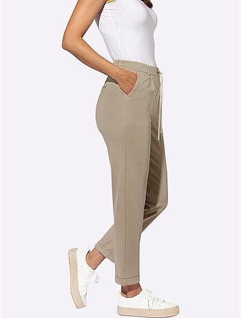 Pantalon Jogpant Jersey Interlock Indéformable - Taille Courte - Witt