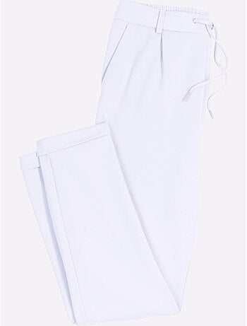 Pantalon Jogpant Jersey Interlock Indéformable - Taille Courte - Witt