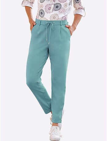 Pantalon Jogpant Jersey Interlock Indéformable - Taille Courte - Witt