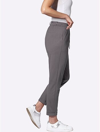 Pantalon Jogpant Jersey Interlock Indéformable - Taille Courte - Witt