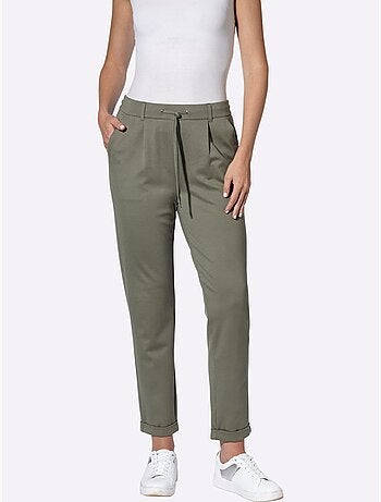 Pantalon Jogpant Jersey Interlock Indéformable - Taille Courte - Witt