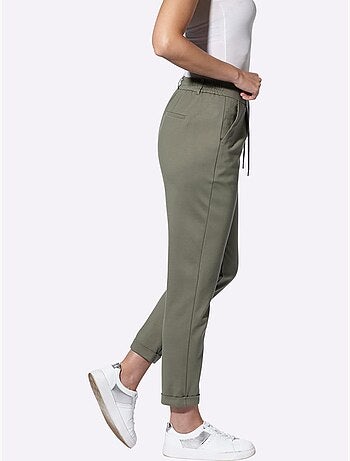 Pantalon Jogpant Jersey Interlock Indéformable - Taille Courte - Witt