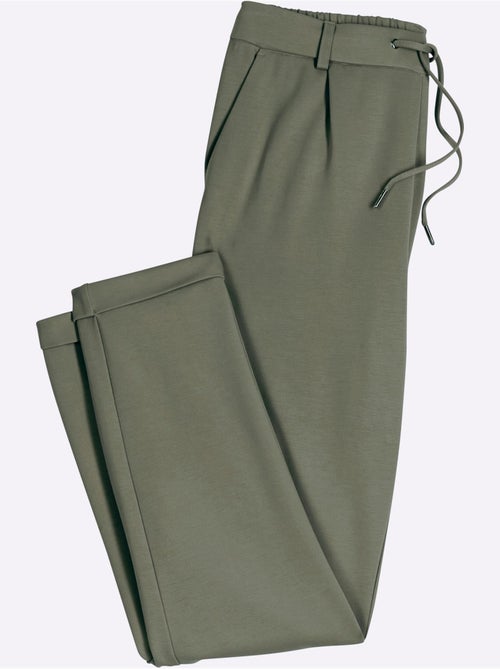 Pantalon Jogpant Jersey Interlock Indéformable - Taille Courte - Witt - Kiabi Pantalon Jogpant Jersey Interlock Indéformable - Taille Courte - Witt - Kiabi