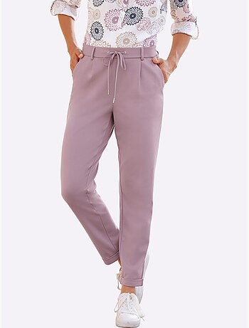 Pantalon Jogpant Jersey Interlock Indéformable - Taille Courte - Witt