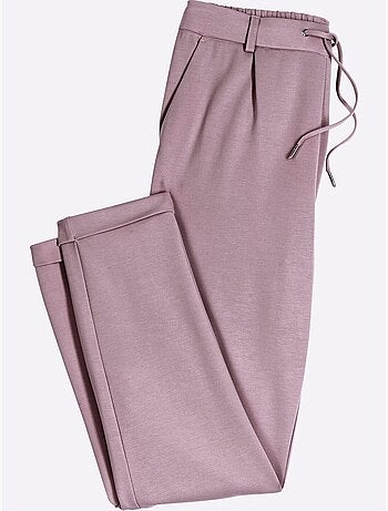 Pantalon Jogpant Jersey Interlock Indéformable - Taille Courte - Witt
