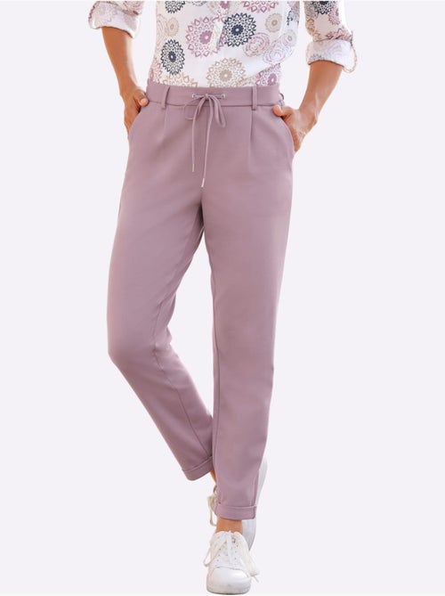 Pantalon Jogpant Jersey Interlock Indéformable - Taille Courte - Witt - Kiabi Pantalon Jogpant Jersey Interlock Indéformable - Taille Courte - Witt - Kiabi