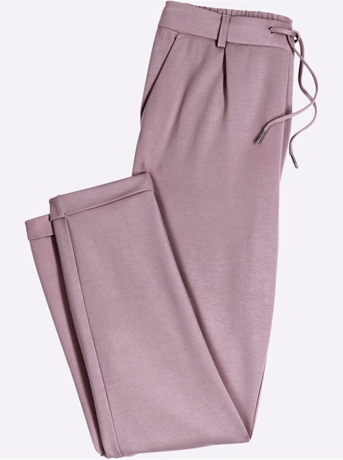 Pantalon Jogpant Jersey Interlock Indéformable - Taille Courte - Witt - Kiabi Pantalon Jogpant Jersey Interlock Indéformable - Taille Courte - Witt - Kiabi