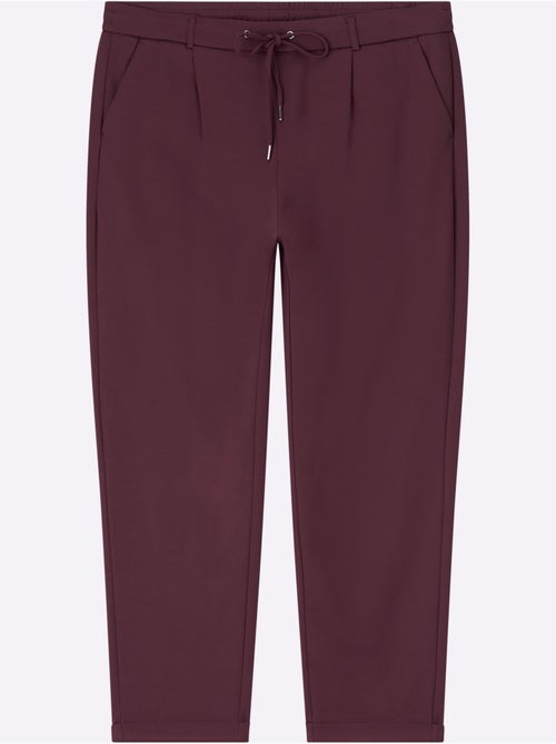 Pantalon Jogpant Jersey Interlock Indéformable - Taille Courte - Witt - Kiabi