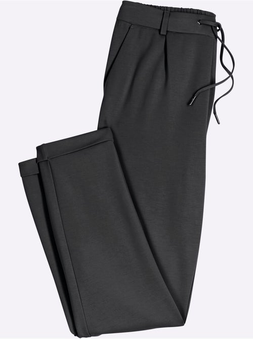 Pantalon Jogpant Jersey Interlock Indéformable - Taille Courte - Witt - Kiabi Pantalon Jogpant Jersey Interlock Indéformable - Taille Courte - Witt - Kiabi