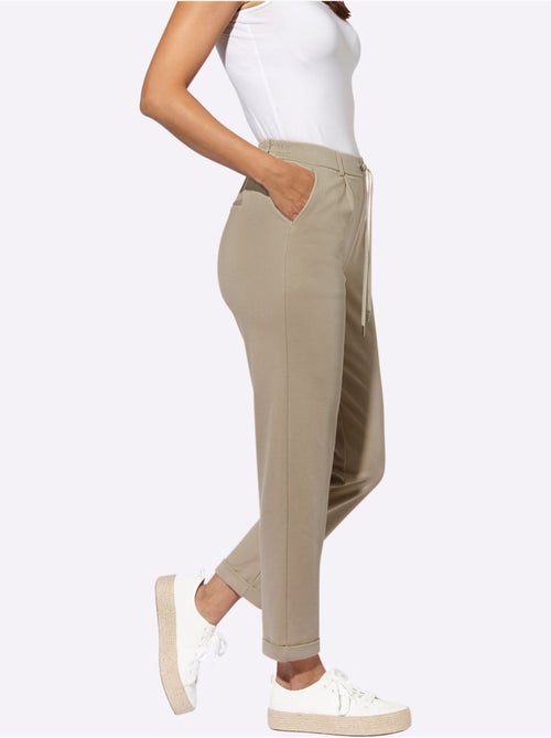 Pantalon Jogpant Jersey Interlock Indéformable - Taille Standard - Witt - Kiabi