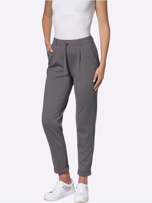 Pantalon Jogpant Jersey Interlock Indéformable - Taille Standard - Witt - Kiabi Pantalon Jogpant Jersey Interlock Indéformable - Taille Standard - Witt - Kiabi