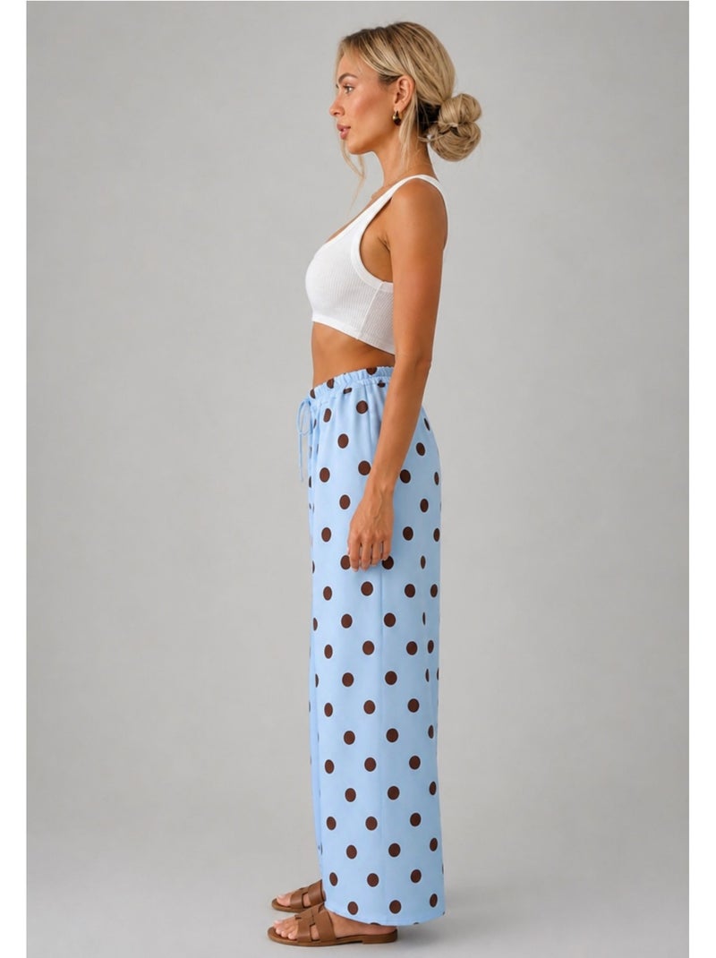 Pantalon Kebello Bleu ciel - Kiabi