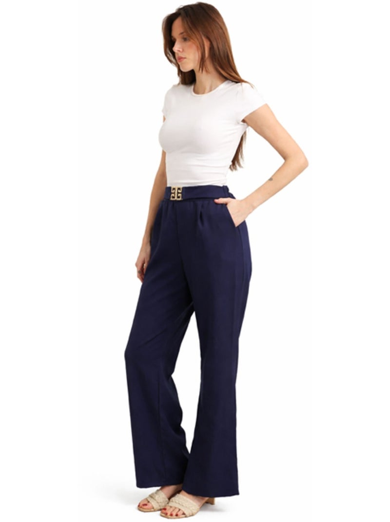 Pantalon Kebello Bleu marine - Kiabi