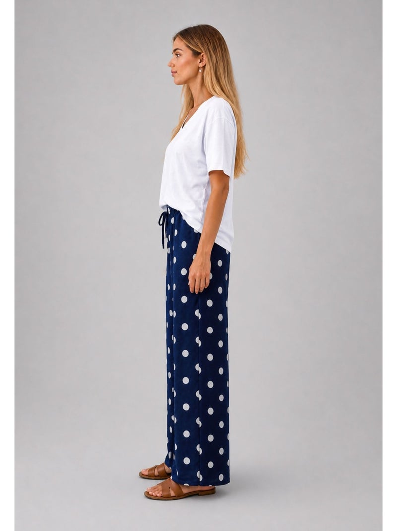Pantalon Kebello Bleu marine - Kiabi