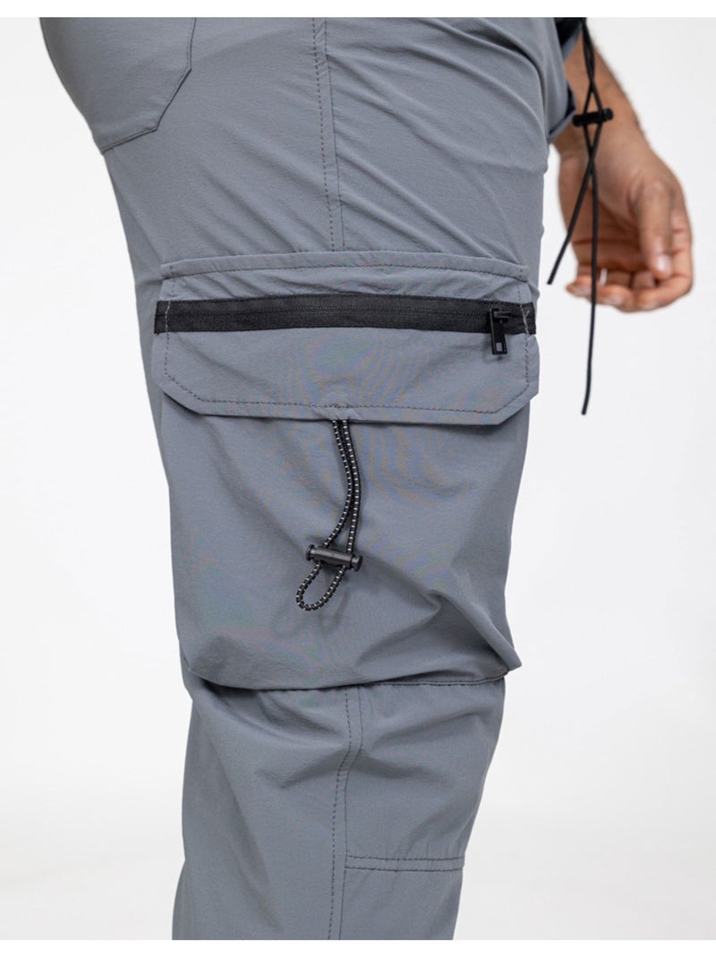 PANTALON Kebello Gris - Kiabi