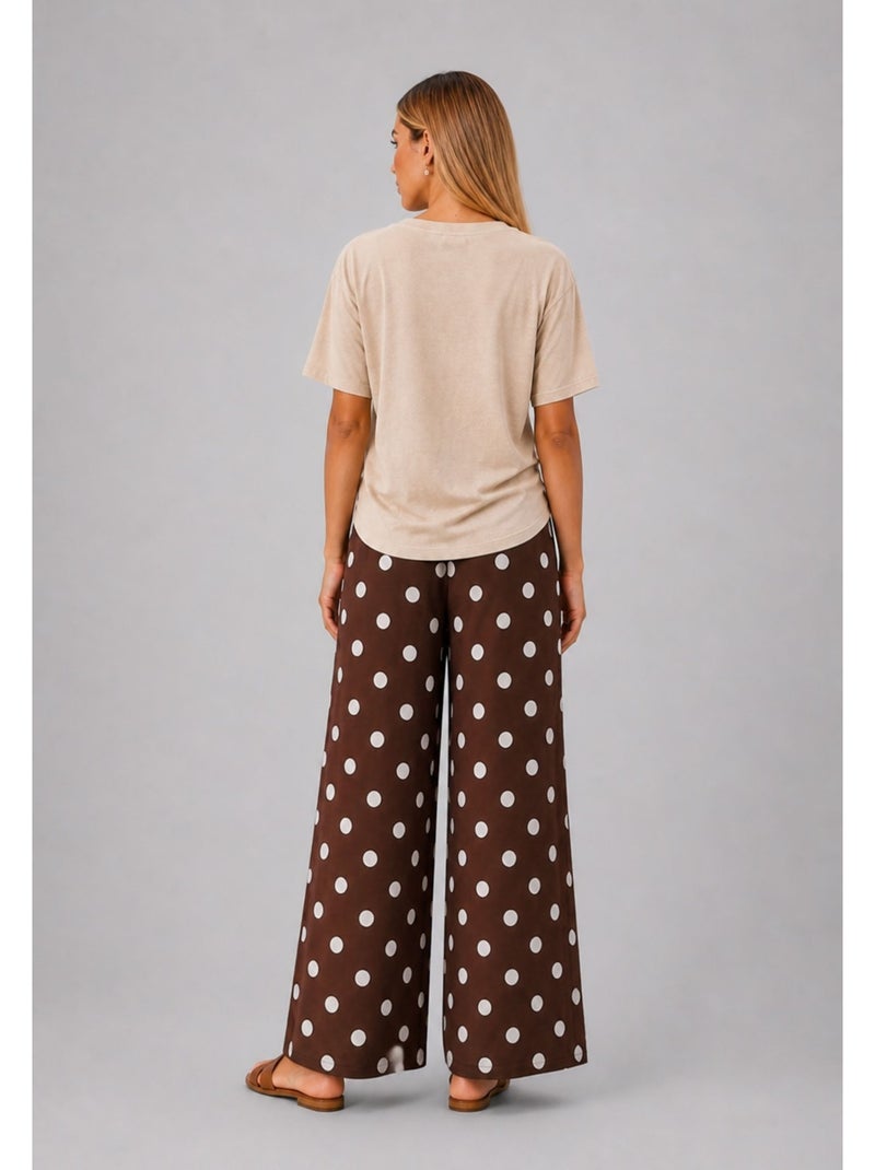Pantalon Kebello Marron - Kiabi