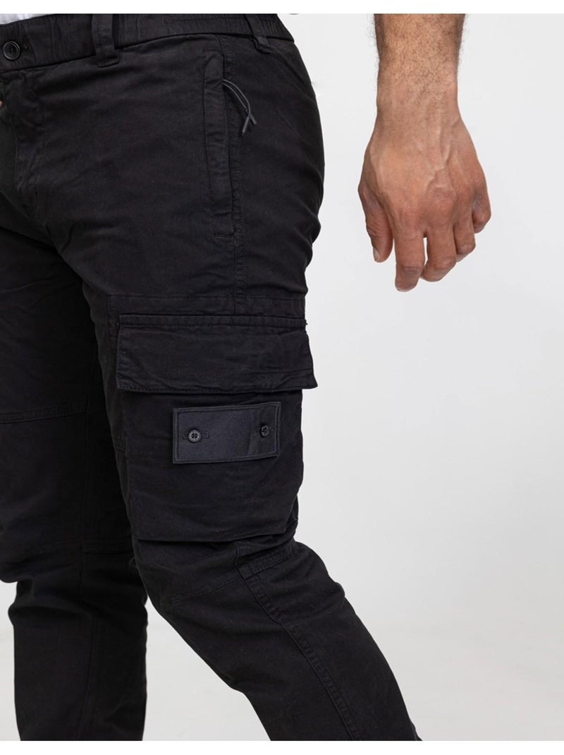 PANTALON Kebello Noir Noir - Kiabi