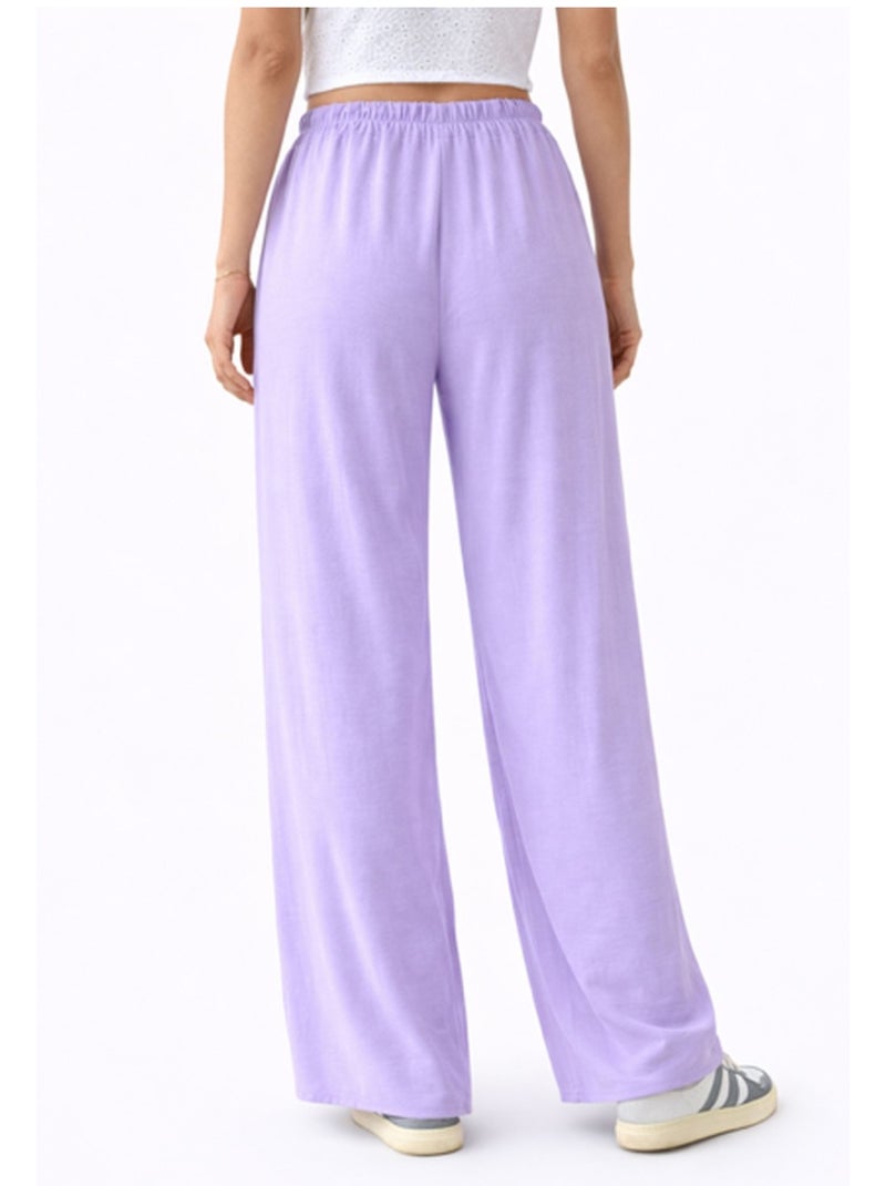 Pantalon Kebello Violet - Kiabi