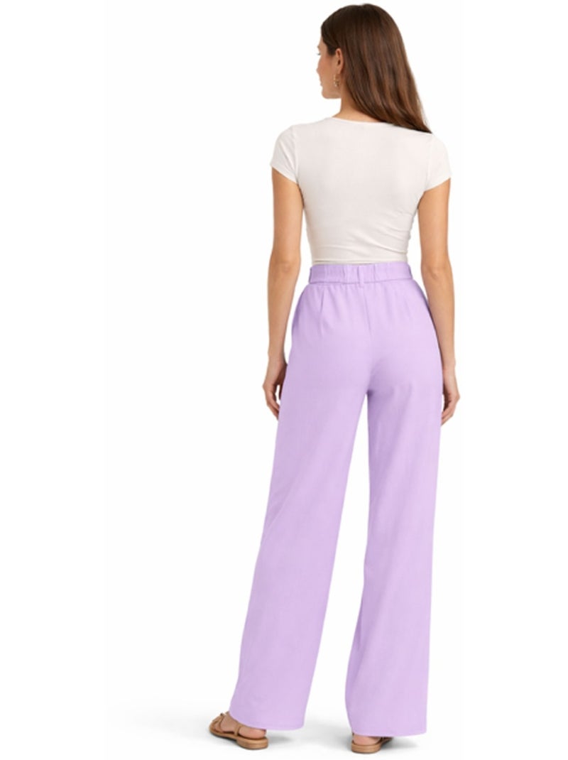 Pantalon Kebello Violet - Kiabi