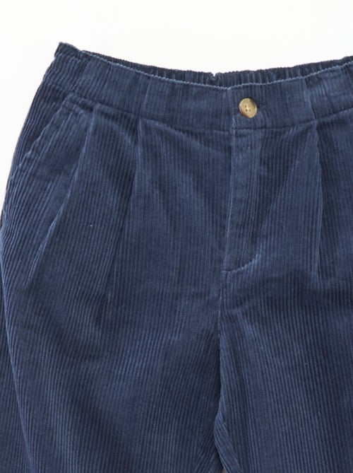 Pantalon 'Kiabi x Catherine Painvin' en velours de coton uni - Kiabi