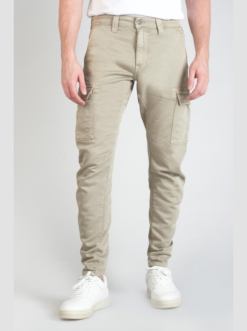 Pantalon KOGE carotte 'Le Temps Des Cerises' Beige - Kiabi