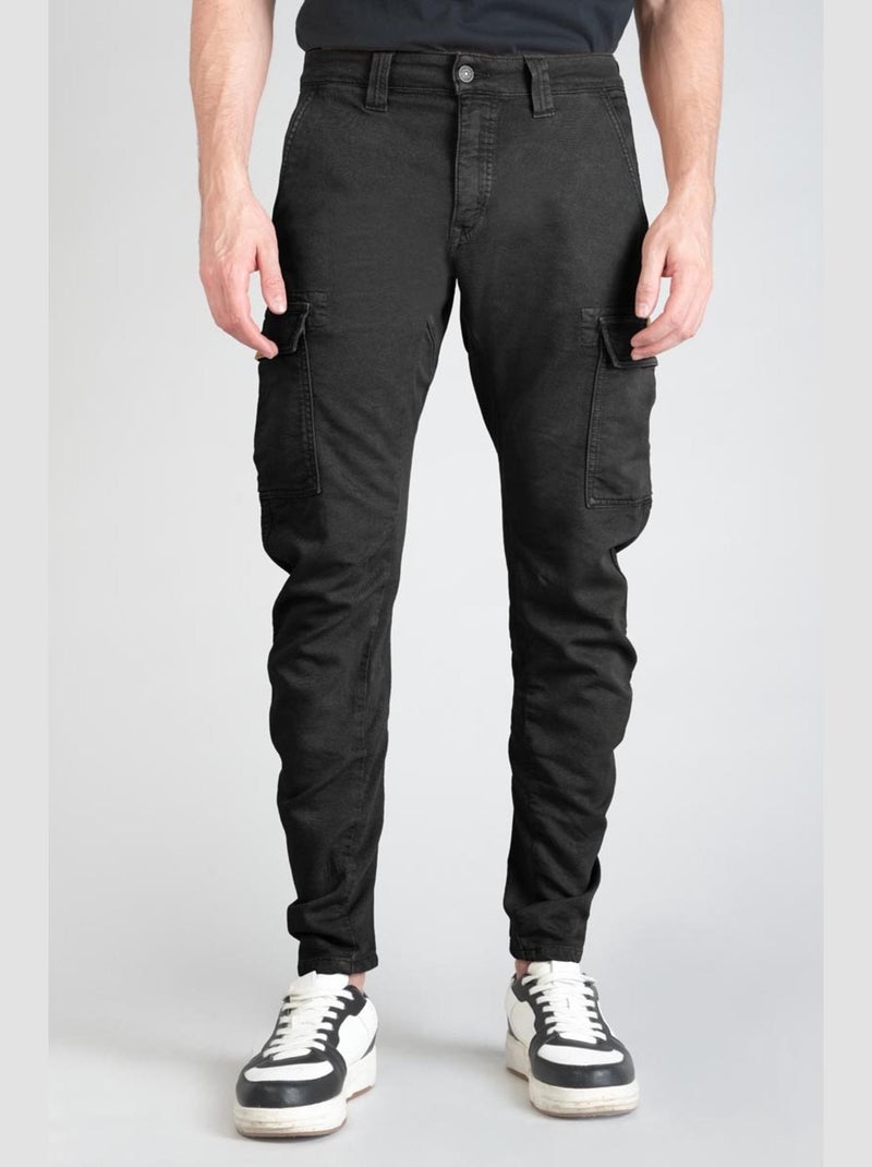 Pantalon KOGE carotte 'Le Temps Des Cerises' Noir - Kiabi