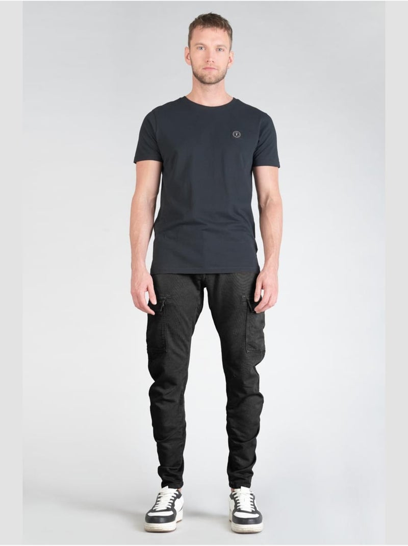 Pantalon KOGE carotte 'Le Temps Des Cerises' Noir - Kiabi