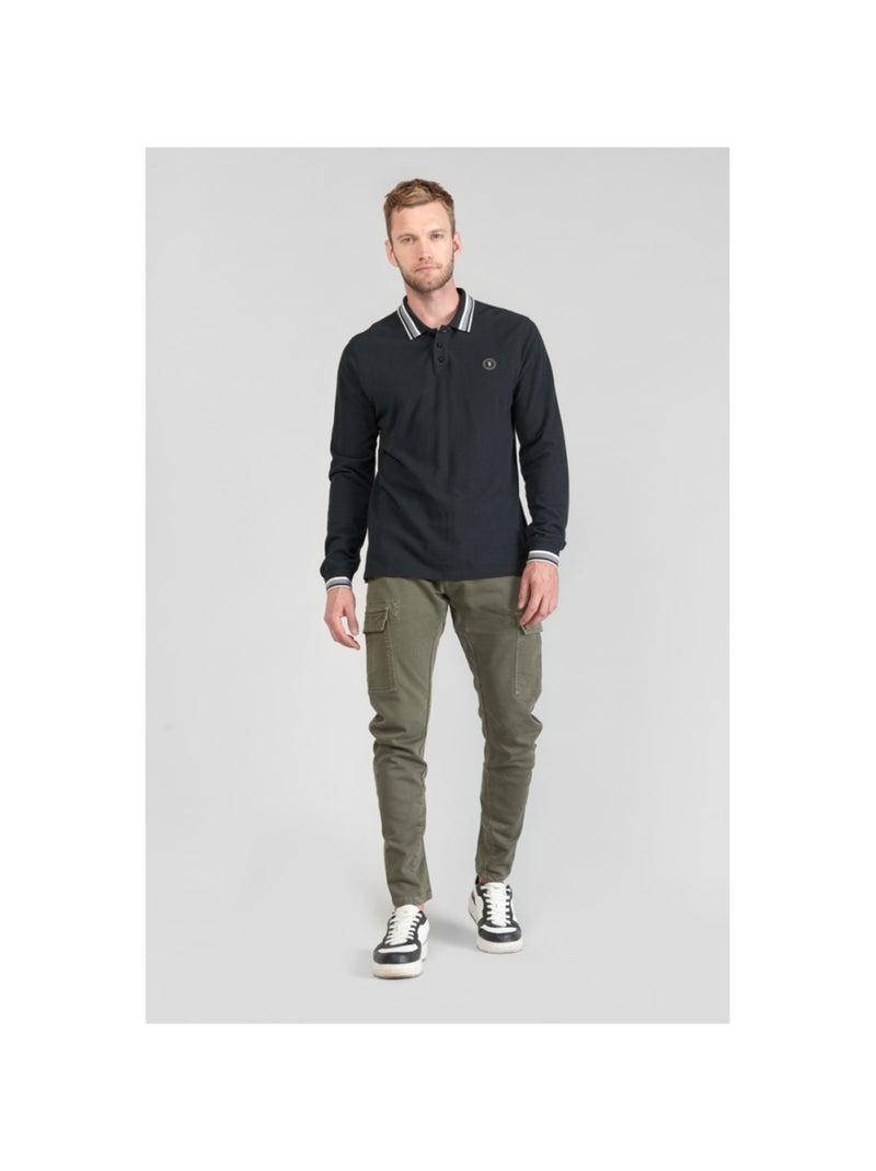 Pantalon KOGE carotte 'Le Temps Des Cerises' Vert - Kiabi