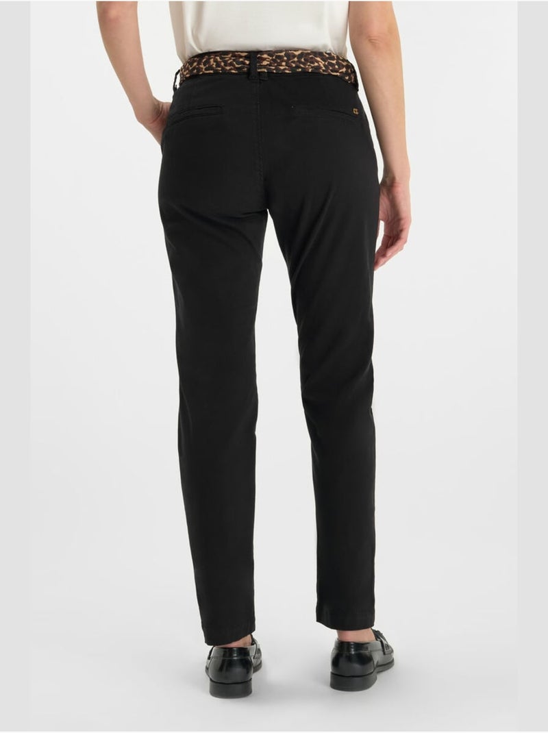 Pantalon KRISTIN droite 'Le Temps Des Cerises' Noir - Kiabi