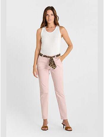 Pantalon kristin droite 'le temps des cerises'