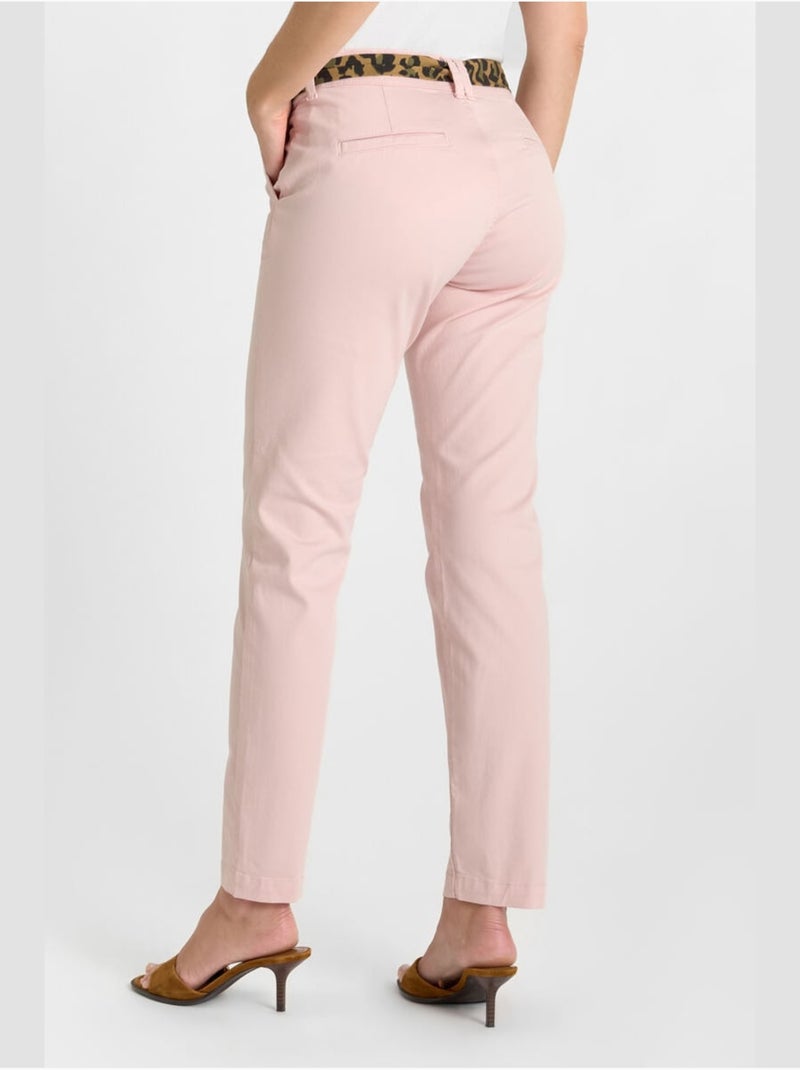 Pantalon KRISTIN droite 'Le Temps Des Cerises' Rose - Kiabi