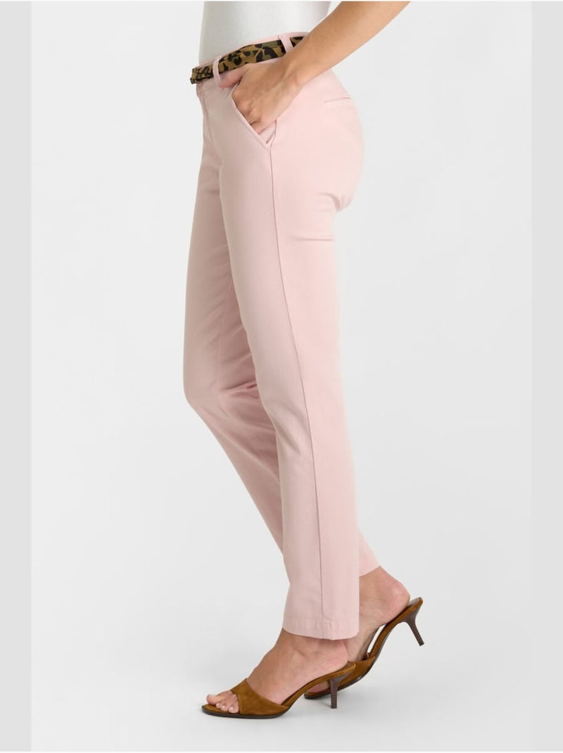 Pantalon KRISTIN droite 'Le Temps Des Cerises' Rose - Kiabi