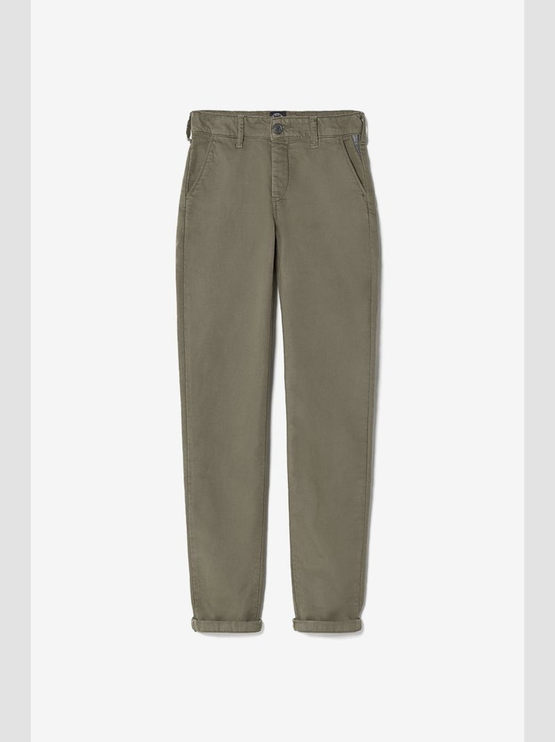 Pantalon KURTY chino 'Le Temps Des Cerises' Vert - Kiabi