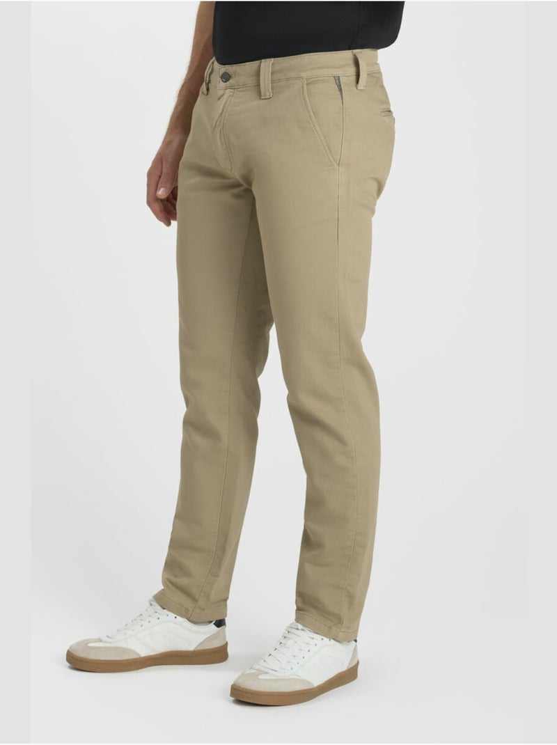 Pantalon KYLE chino 'Le Temps Des Cerises' Beige - Kiabi