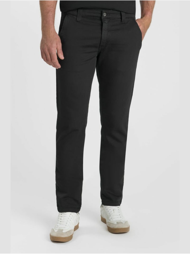Pantalon KYLE chino 'Le Temps Des Cerises' Noir - Kiabi