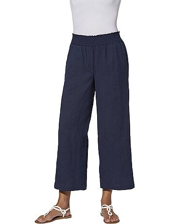 Pantalon Large 55% Lin - Taille Standard - Witt
