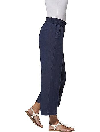 Pantalon Large 55% Lin - Taille Standard - Witt