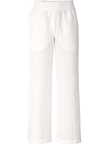 Pantalon Large 55% Lin - Taille Standard - Witt