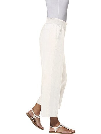 Pantalon Large 55% Lin - Taille Standard - Witt