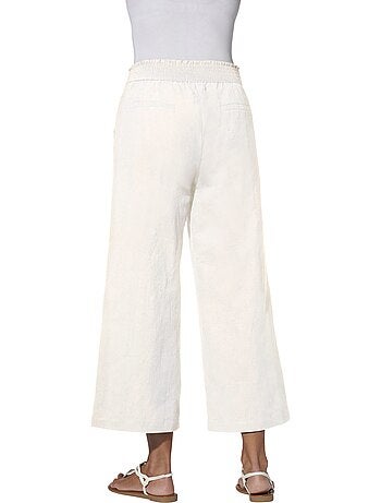 Pantalon Large 55% Lin - Taille Standard - Witt