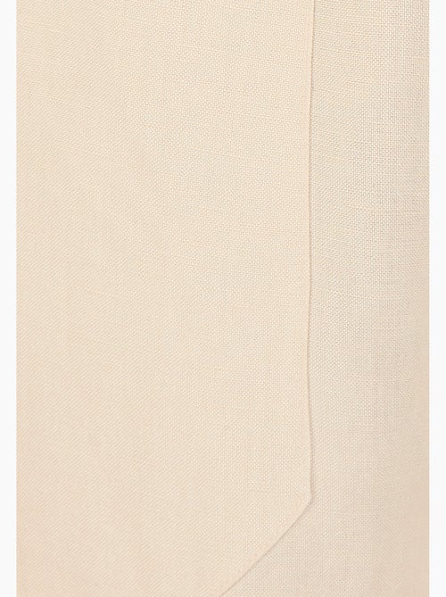 Pantalon large 7/8ème mélange lin - Damart - Kiabi