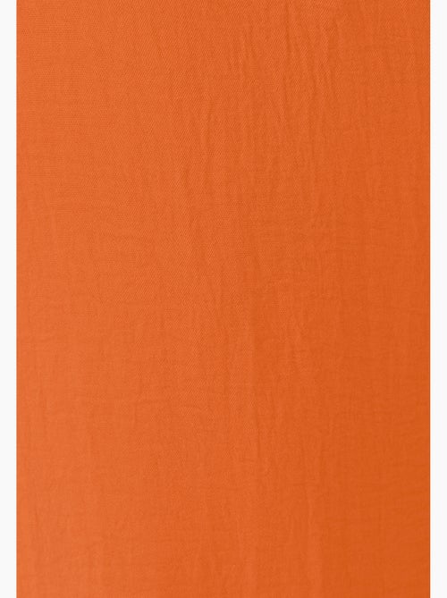 Pantalon large 7/8ème tissu crêpe effet froissé - Damart - Kiabi