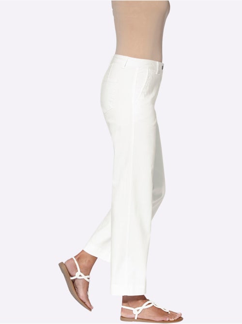 Pantalon Large 96% Coton - Taille Courte - Witt - Kiabi