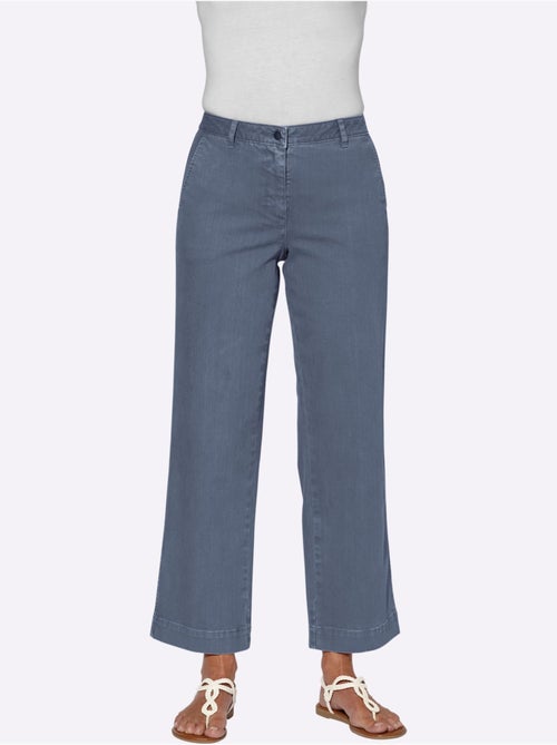 Pantalon Large 96% Coton - Taille Courte - Witt - Kiabi