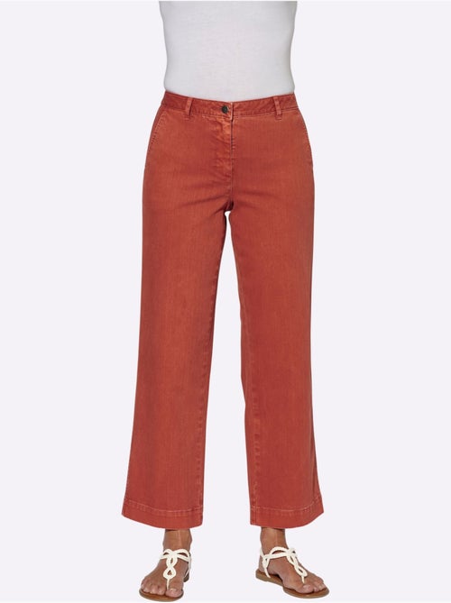 Pantalon Large 96% Coton - Taille Courte - Witt - Kiabi