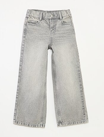 Pantalon large à 5 poches en denim