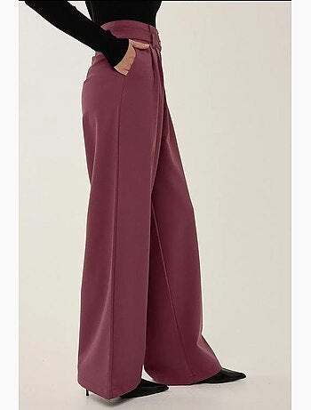 Pantalon large à double taille hiccup